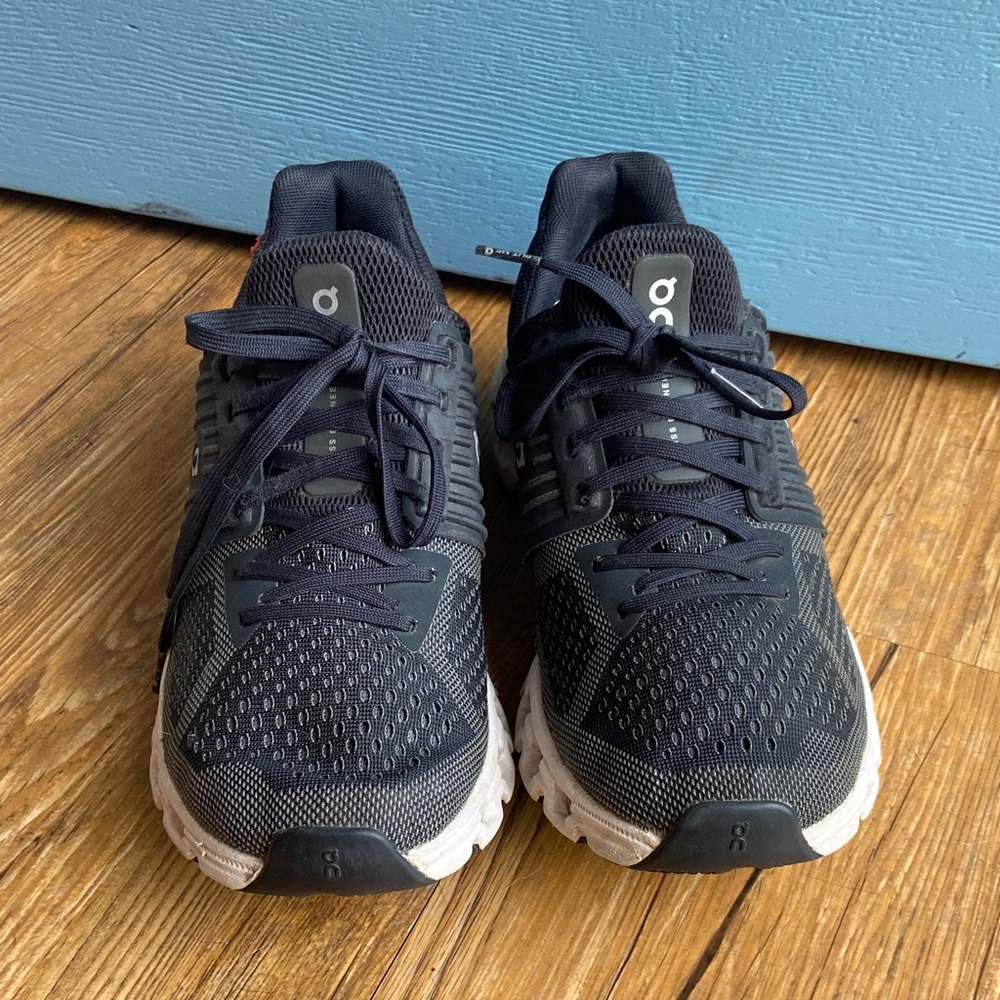 On Running Women's Sneakers - Black and White